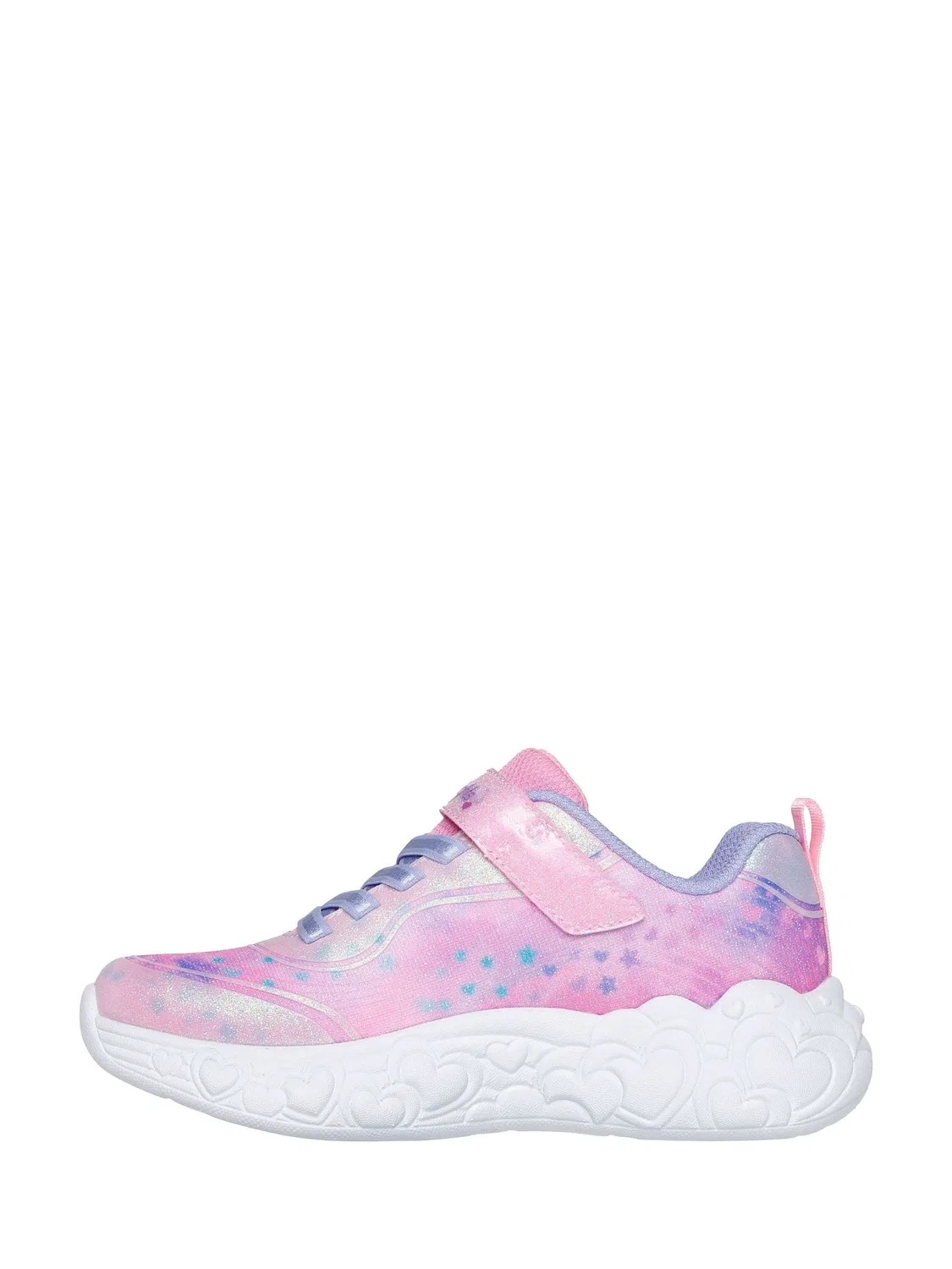 Кроссовки со светодиодами Skechers Eternal Heart Lights, розовый — фото 2