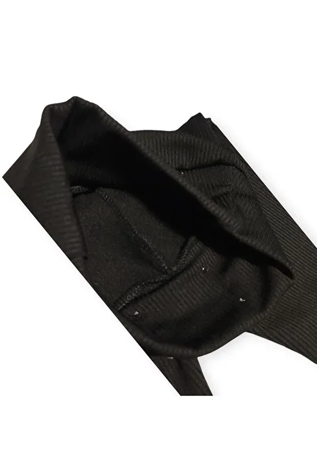 Детские леггинсы для девочек с прямыми штанинами Krn Moda, Black — фото 2
