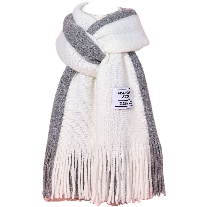 

Воинственный акриловый вязаный шарф Unisex