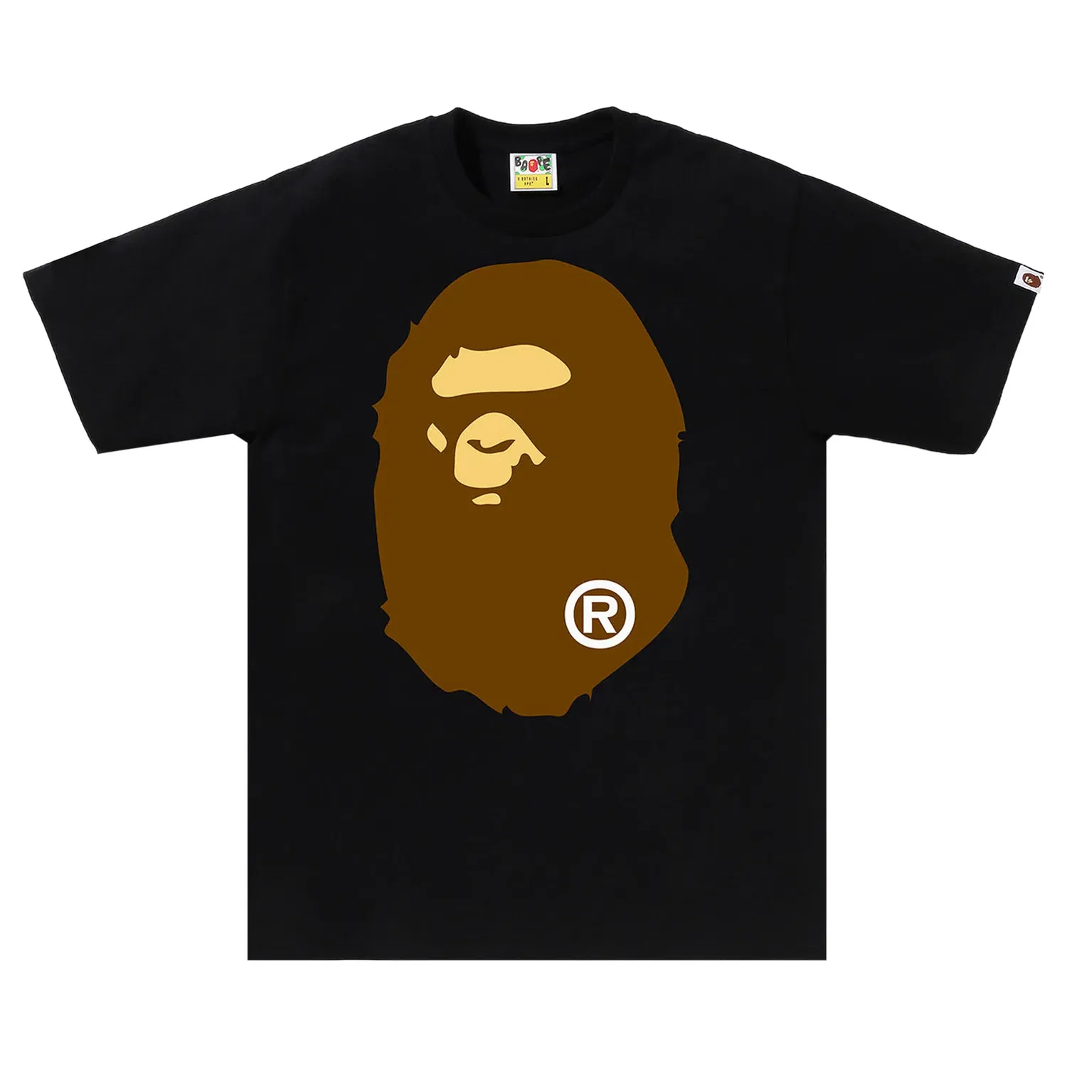 Футболка BAPE Big Ape Head Tee, черный
