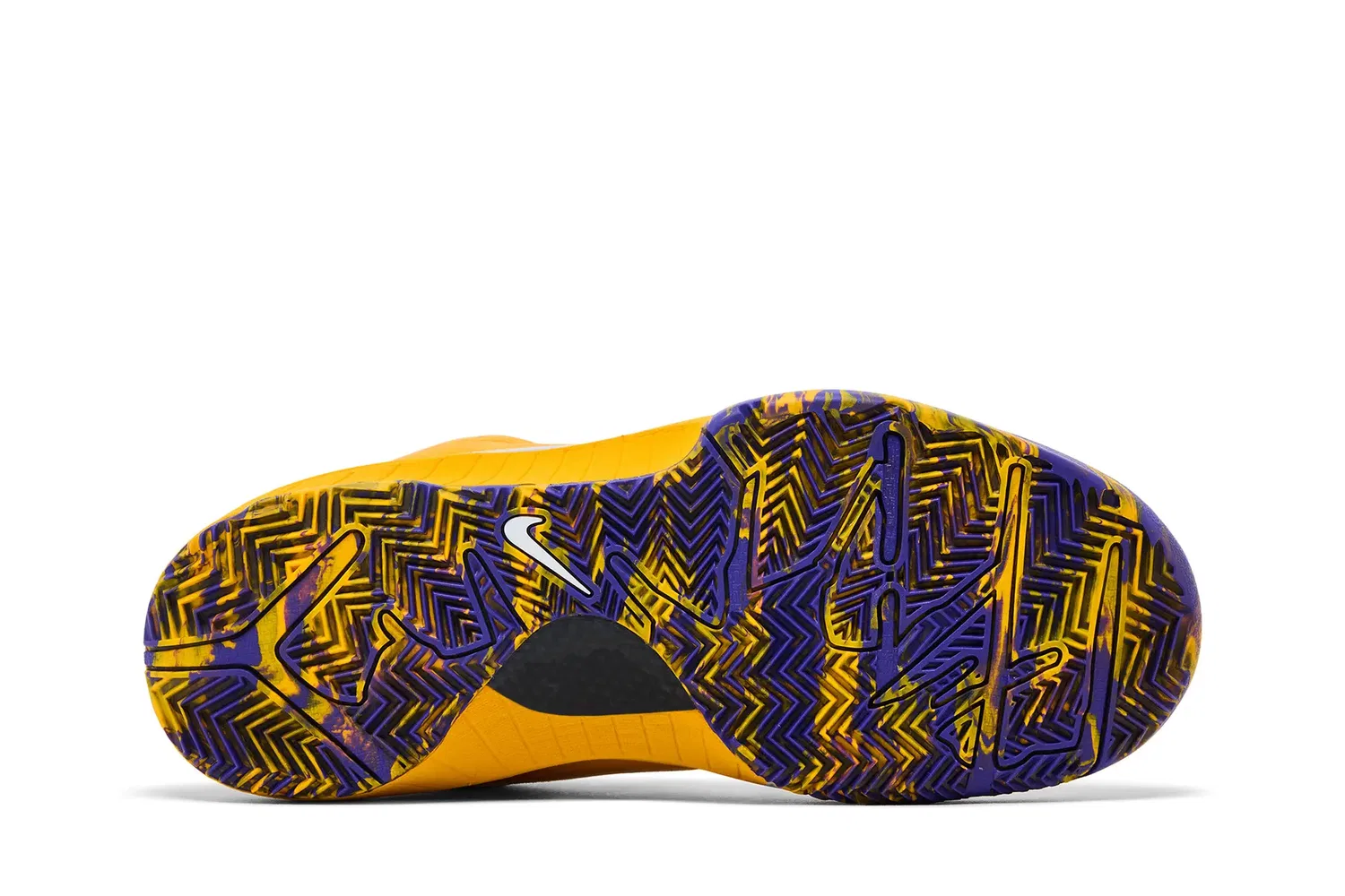 Кроссовки Nike Zoom Kobe 4 Protro GS, желтый — фото 4