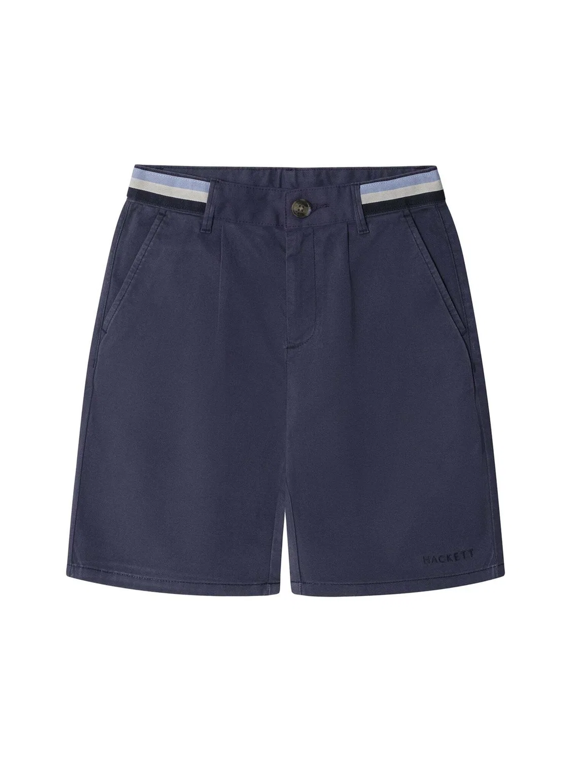 Шорты Hackett London Regular темно-синие, светло-голубые