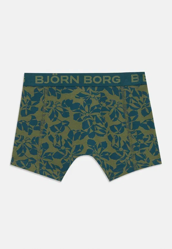 Боксеры 3 шт Bjorn Borg, черный/темно-зеленый — фото 2