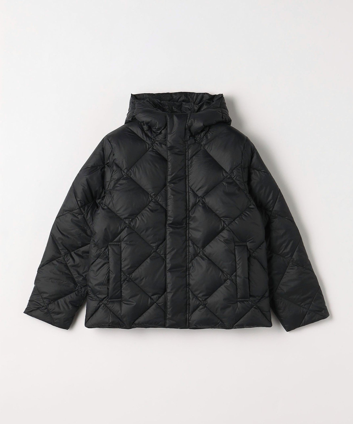 Пуховая куртка City с капюшоном / Детская 140-150 см United Arrows Green Label Relaxing, Black