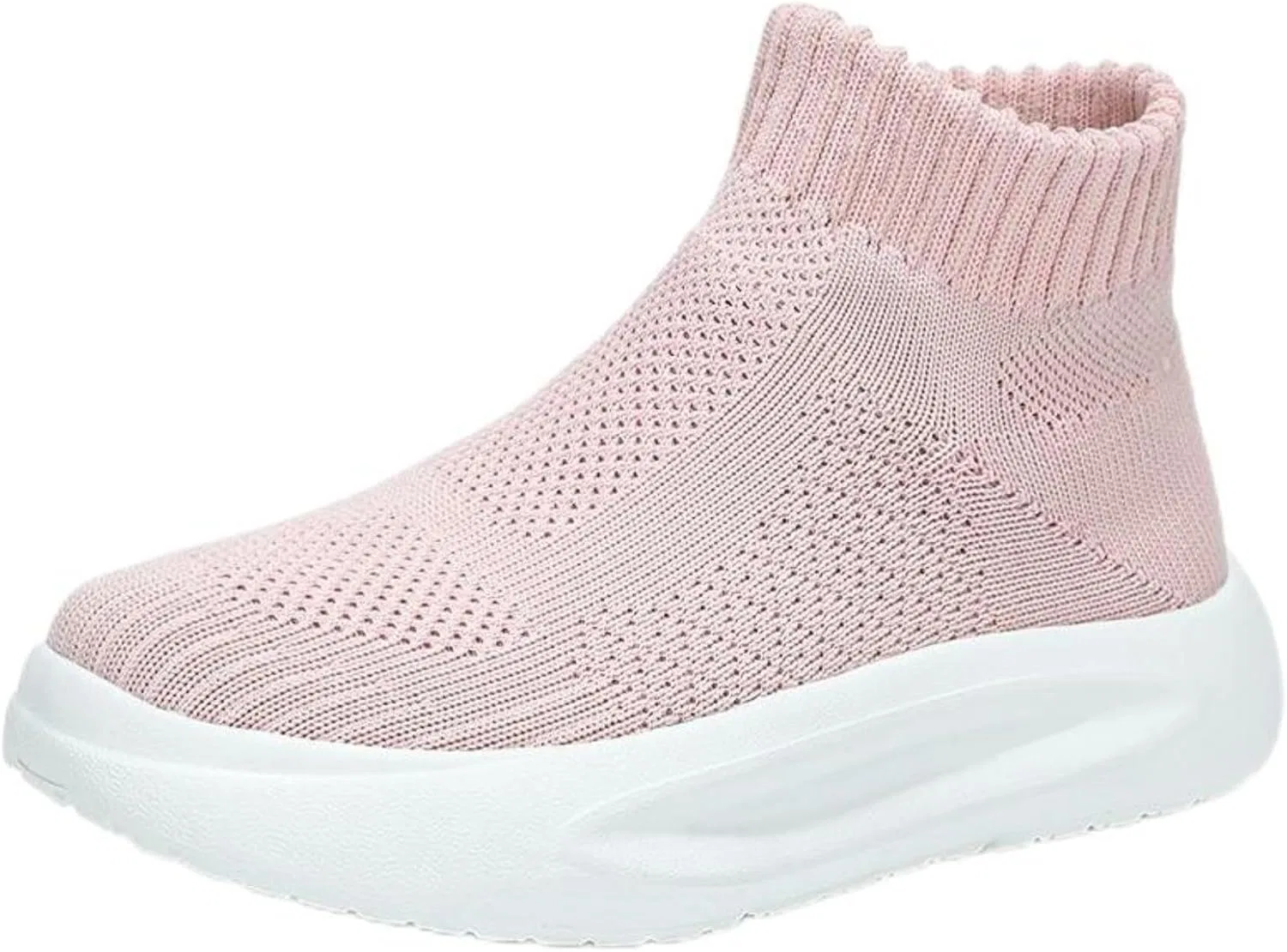 Детские кроссовки для девочек с высоким берцем FUNCOS, Pink