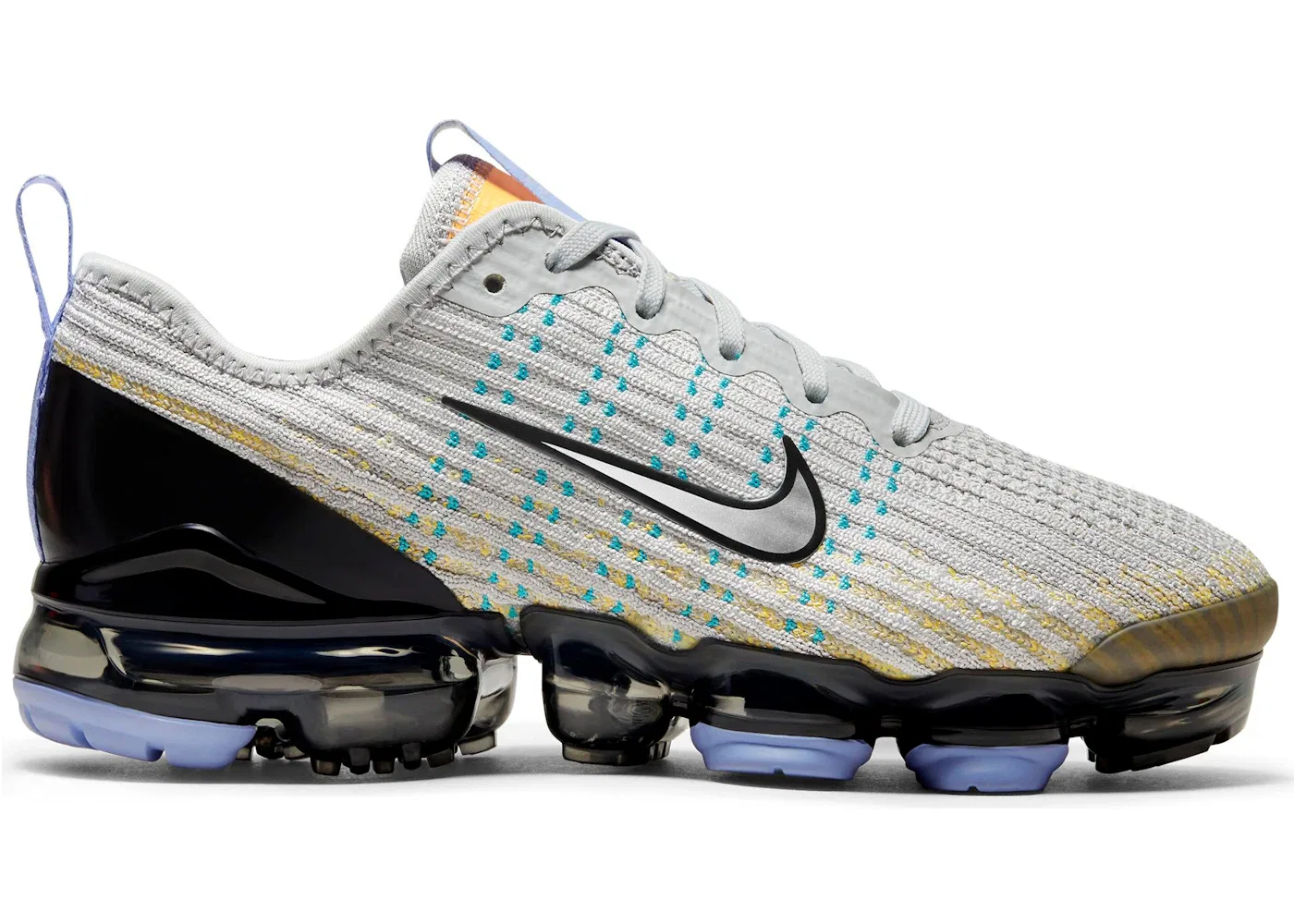 Детские кроссовки Lifestyle Nike Air VaporMax Flyknit Grey Fog/Metallic Silver-light Thistle