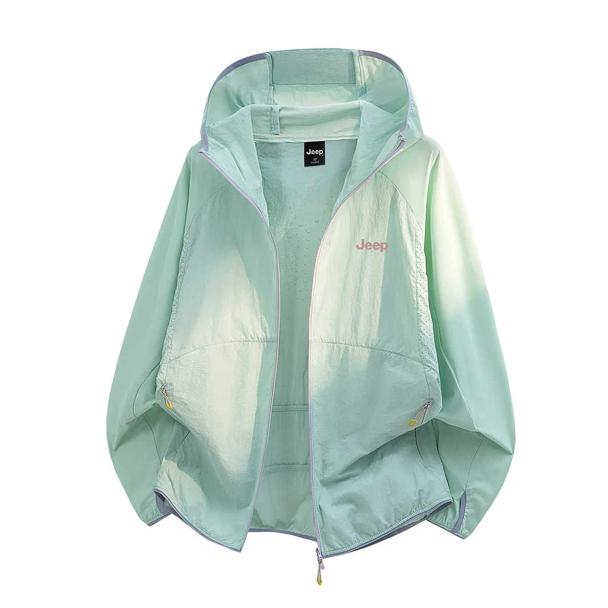 Детская ветровка с защитой от солнца Jeep Sharpening Super Light Quick Dry UV Protection, Mint Green