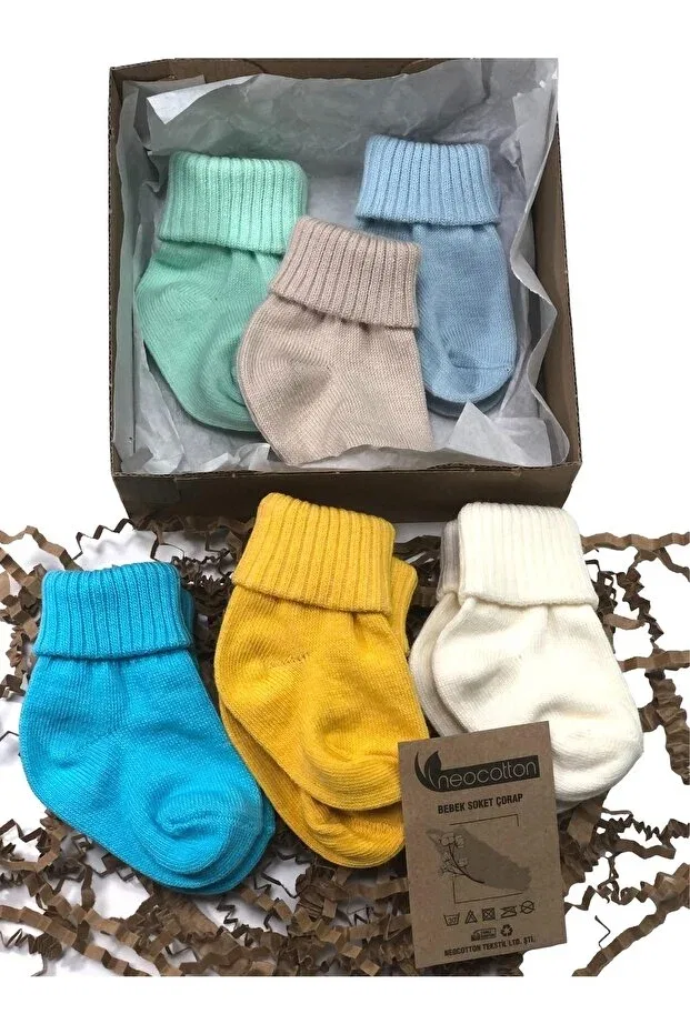 Детские носки для мальчиков хлопковые Basics Neocotton, Blue — фото 3