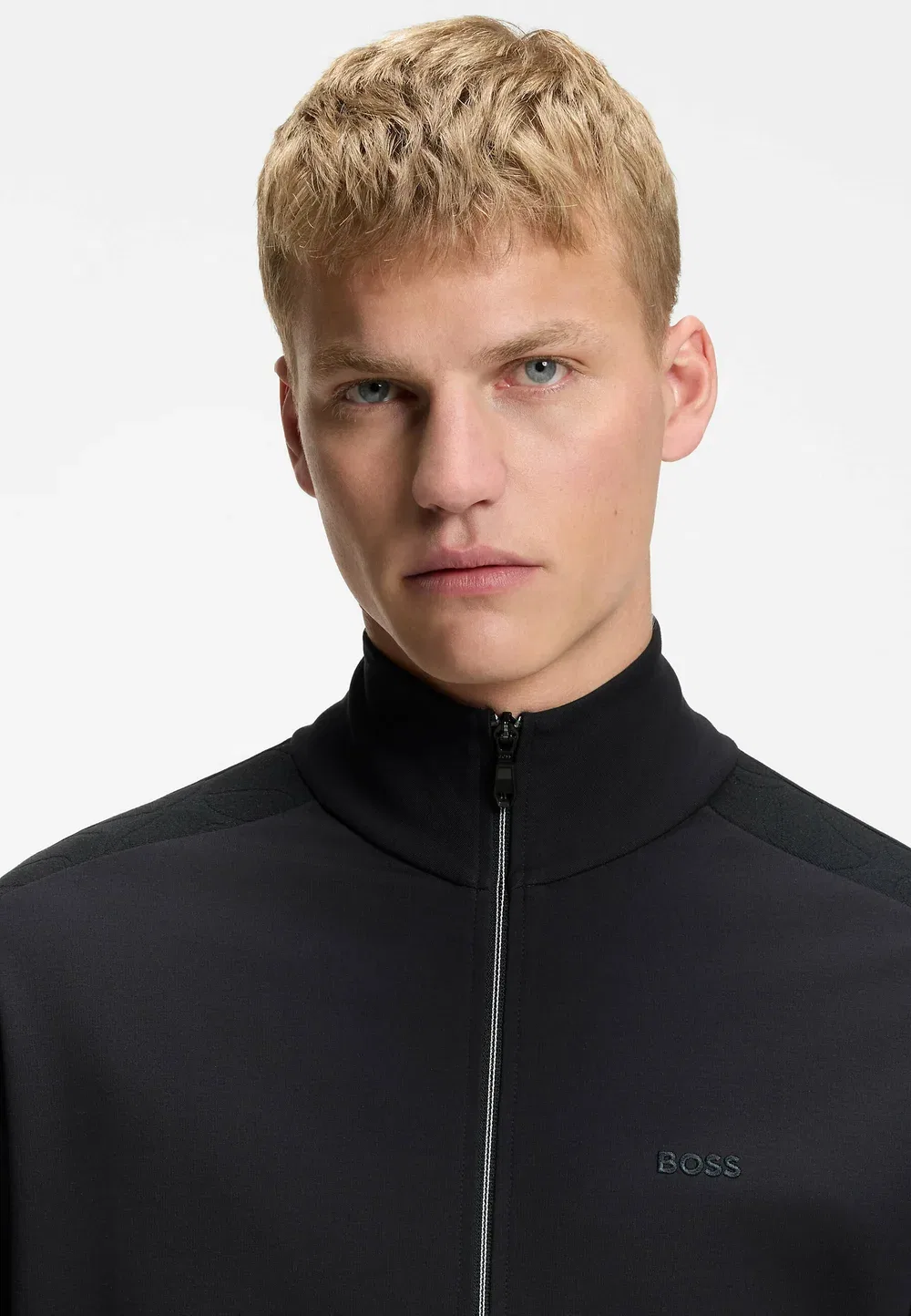 Толстовка на молнии Boss, Dark Blue Two — фото 4