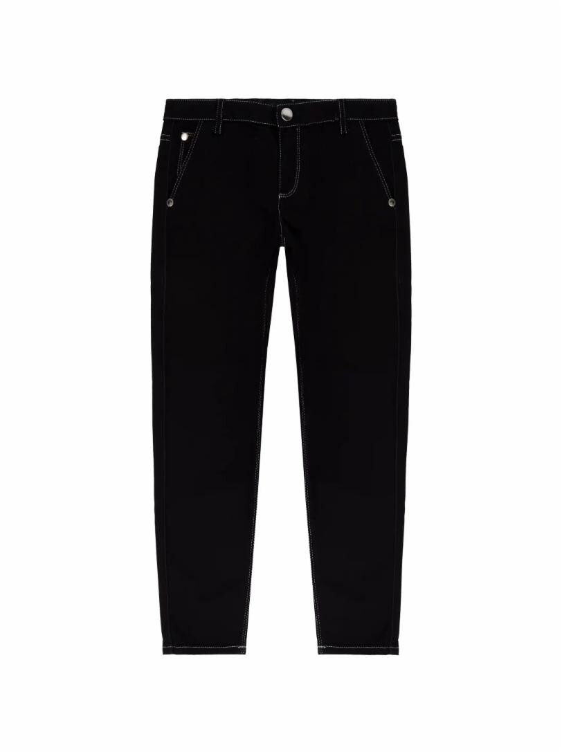 

Прямые джинсы с логотипом EMPORIO ARMANI