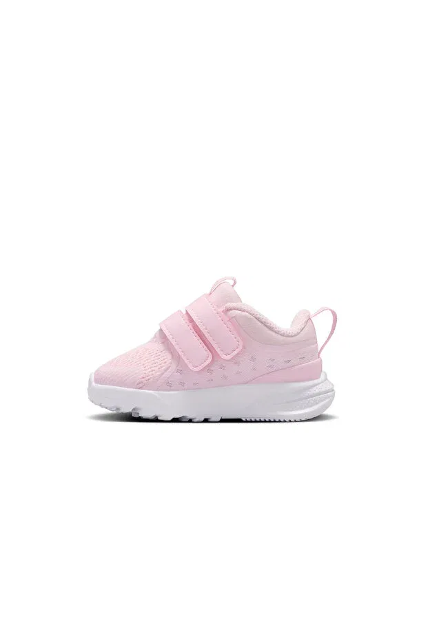 Детские кроссовки для девочек повседневные с принтом Star Runner 5 Nike, Pink/White — фото 3