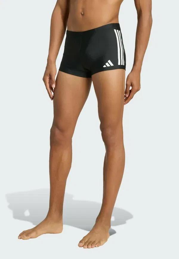 Плавки-боксеры 3S - плавательные трусы Adidas Performance, белый/черный