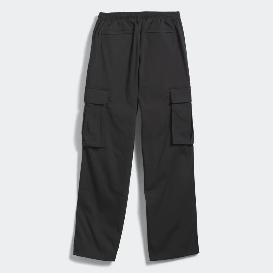 Спортивные штаны-карго с широкими штанинами и карманами adidas KS6775 Fsbs Cargo Pant, Черный — фото 4