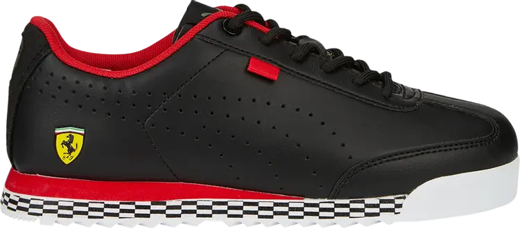 

Кроссовки Puma Scuderia Ferrari x Roma Via Perf Jr Black White, черный
