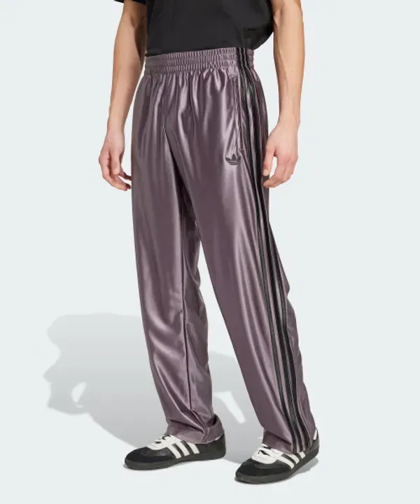 Тренировочные штаны Firebird с металлик, Adidas, черный
