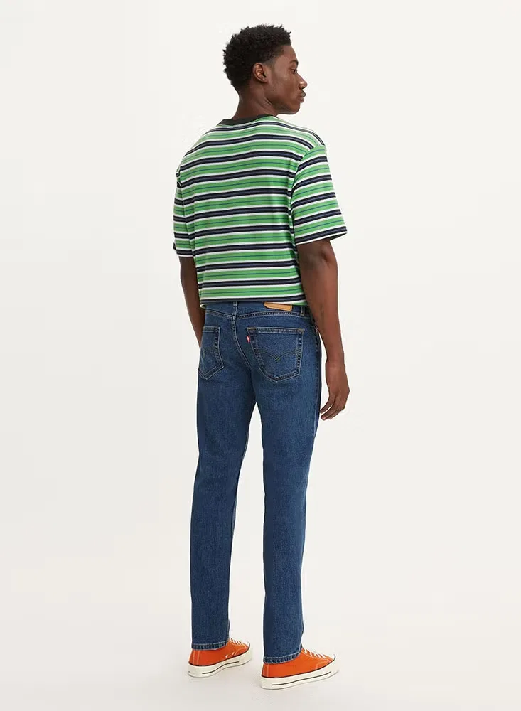 Джинсы слим с потертостями 511 Slim Levi'S, индиго — фото 2