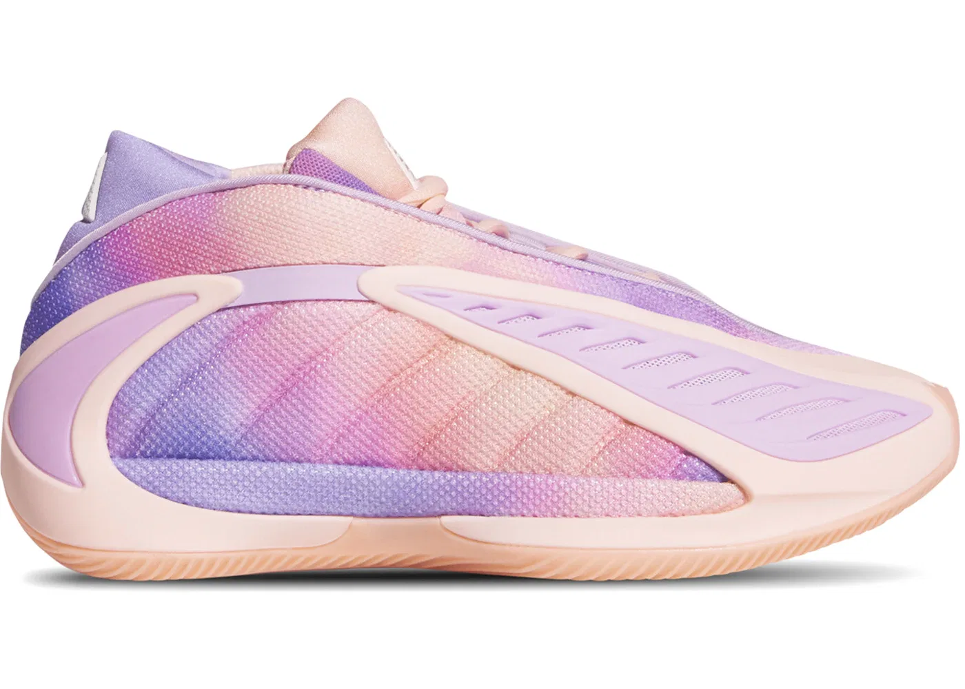 Детские кроссовки для баскетбола Adidas AE 2, Haze Coral/Bliss Lilac/Zero Metallic