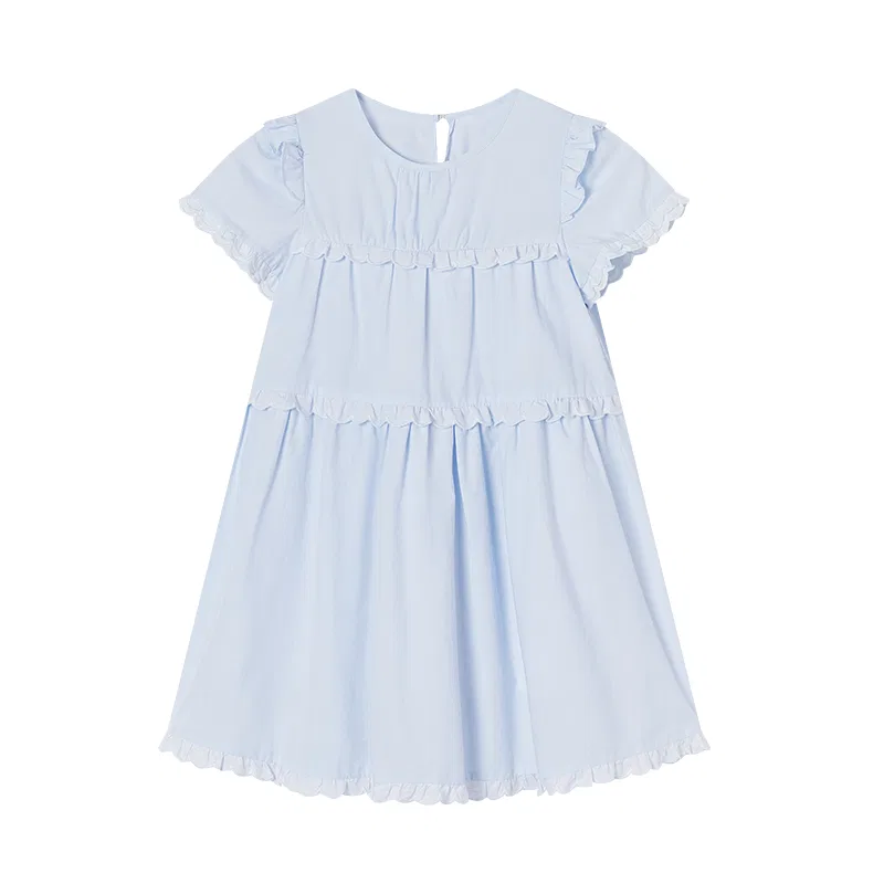 Детское платье для девочек с принтом Nautical Blue XIANGYING, Nautical Blue