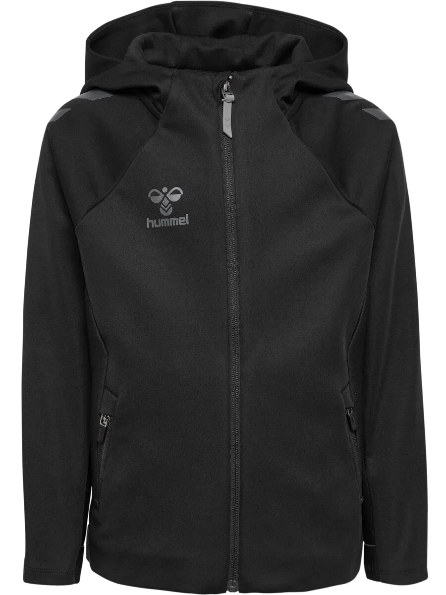 Худи на молнии Hummel 'Cima 2.0' черного цвета