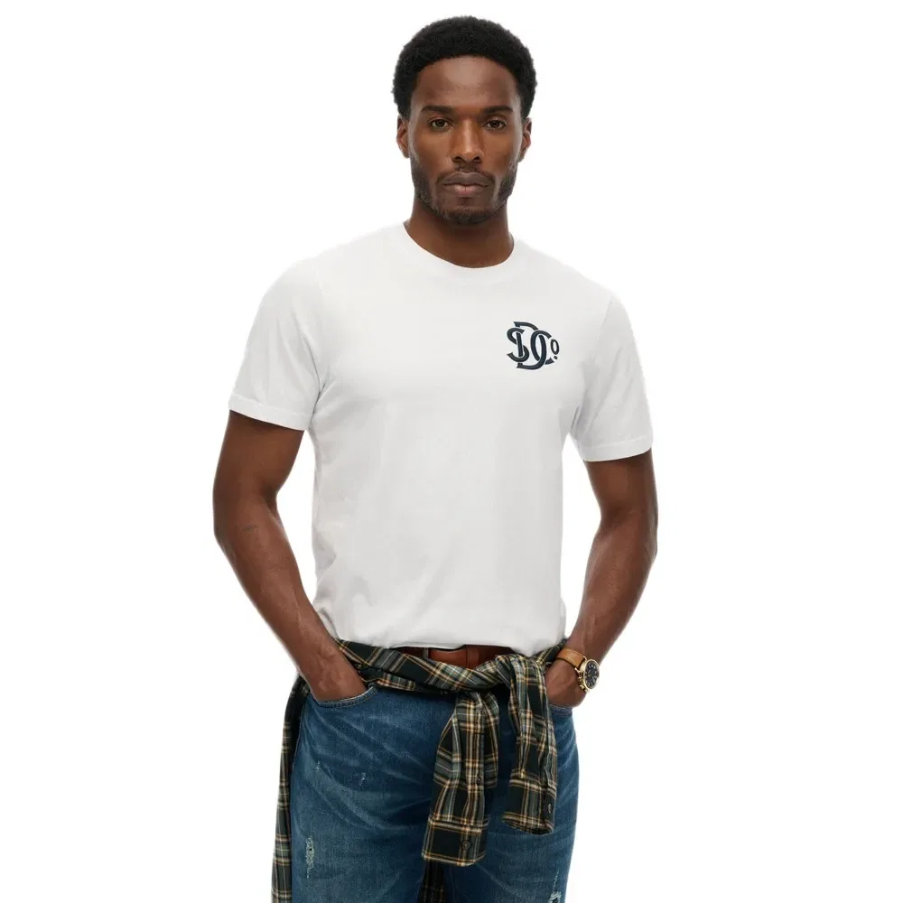 Футболка с коротким рукавом Neon Relaxed Superdry, белый