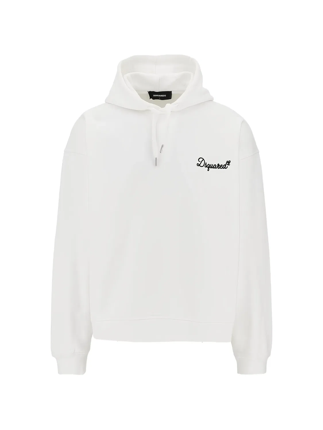Худи с кулиской, белое DSQUARED2, белый