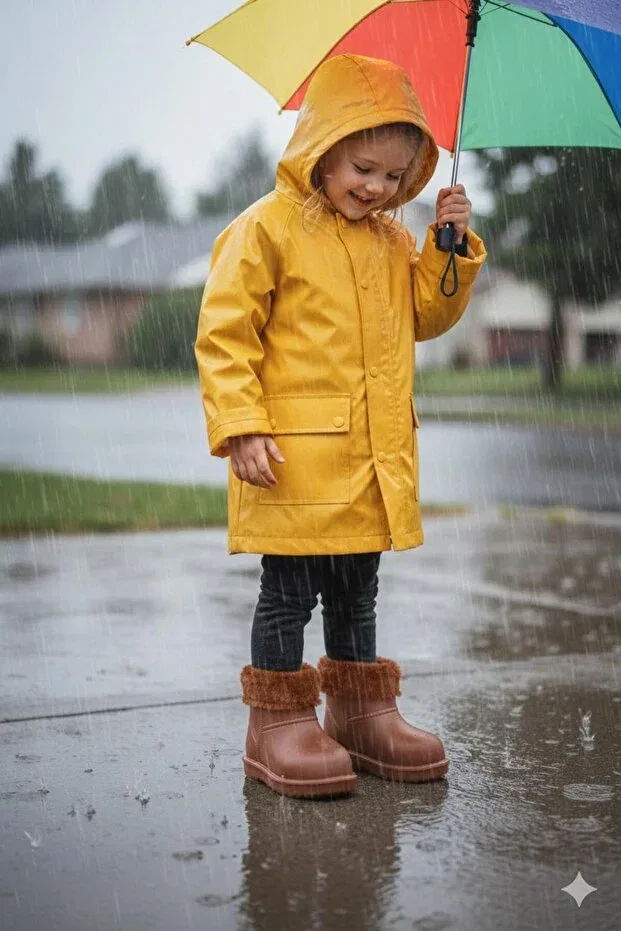 Детские ботинки для девочек утепленные Fur-Lined Waterproof Lightweight Winter Boots Bukond, Tan Color
