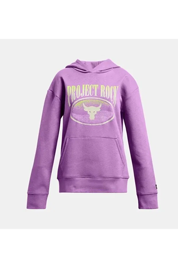 Детское худи для девочек с капюшоном Sportswear Project Rock Campus Under Armour, 1384028560