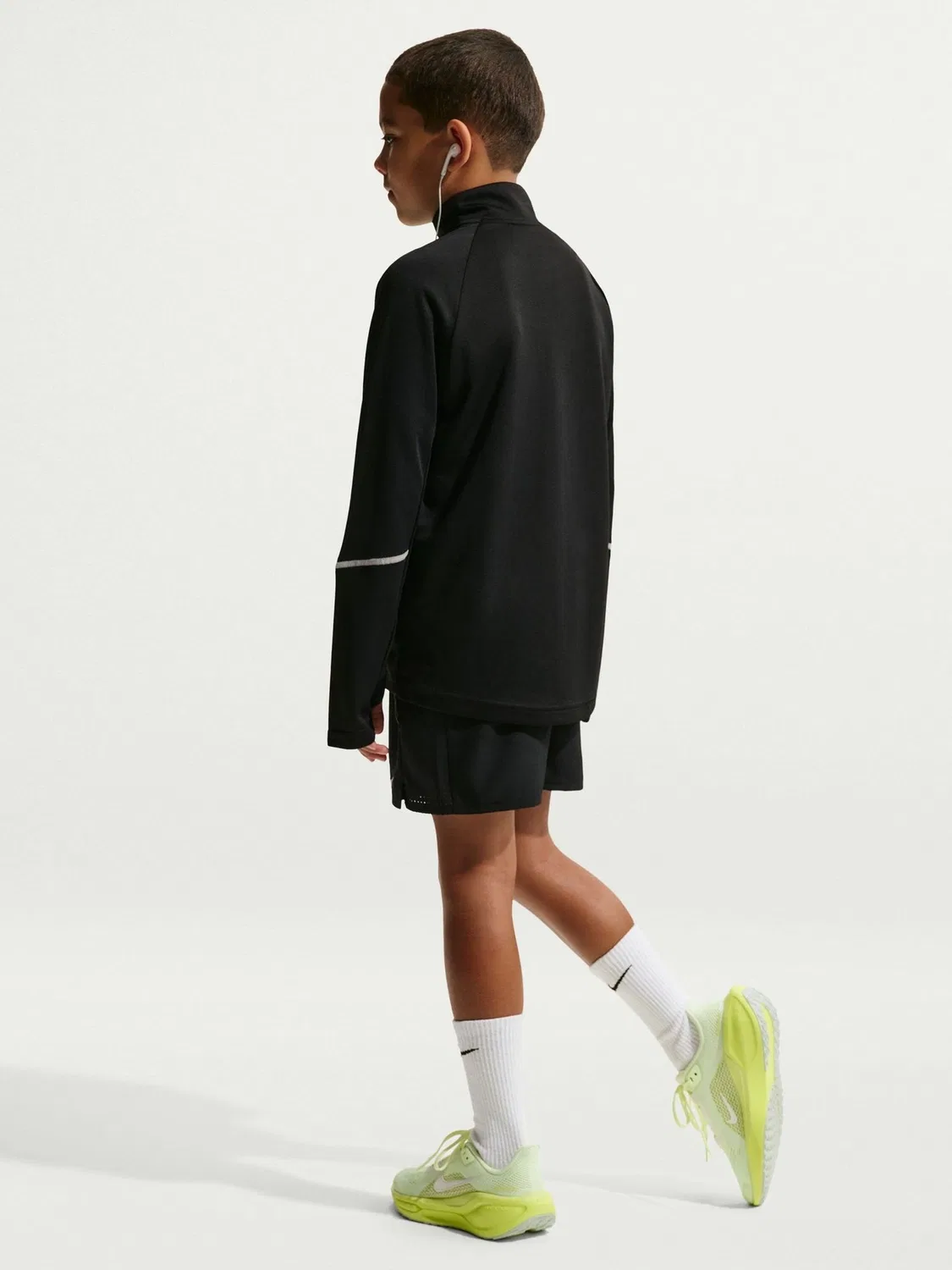 Шорты тренировочные Miler Dri-FIT Nike, черный — фото 3