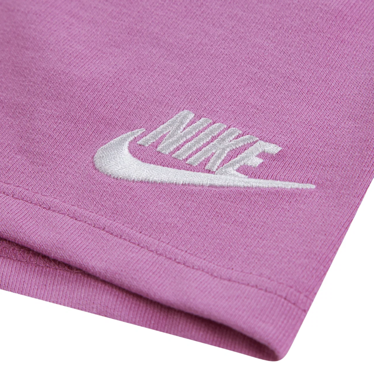 Комплект для малышек French Terry Nike, фиолетовый/белый — фото 3