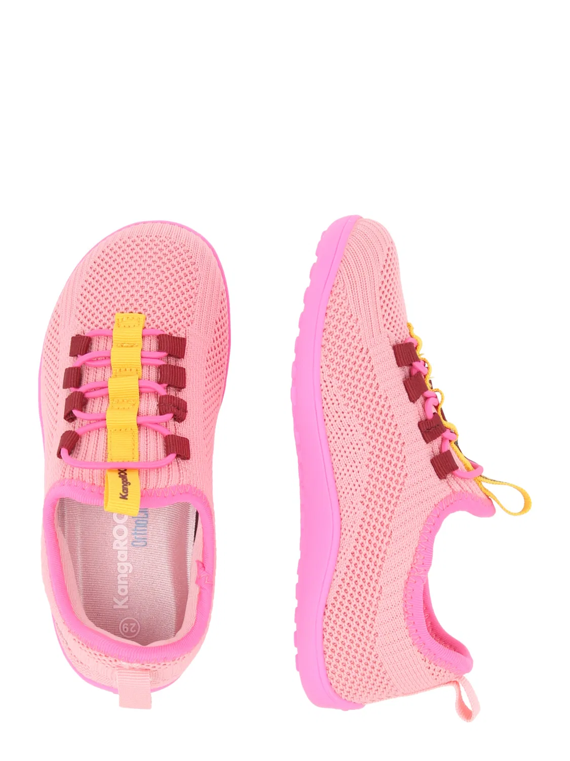 Кроссовки Kangaroos BFK Bole в цвете Розовый, Светло-Розовый — фото 2