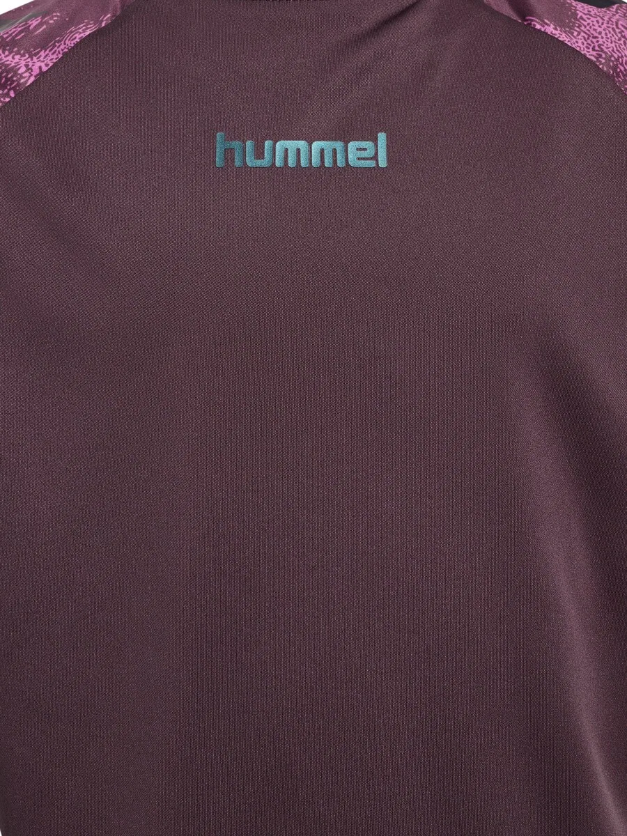 Спортивная футболка Hummel Performance Shirt 'BLAZE26 PRO' фиолетового и ягодного цвета — фото 4