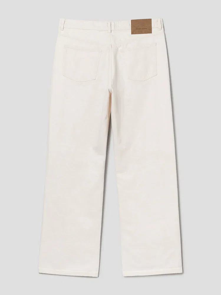 Джинсы Large Fit AMI PARIS, White — фото 4