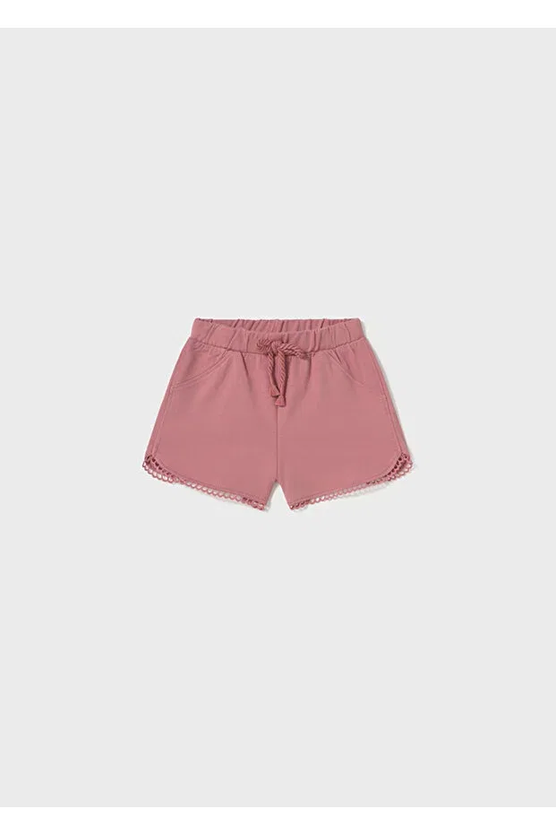 Детские шорты для девочек хлопковые 603 colorete Mayoral, Pink
