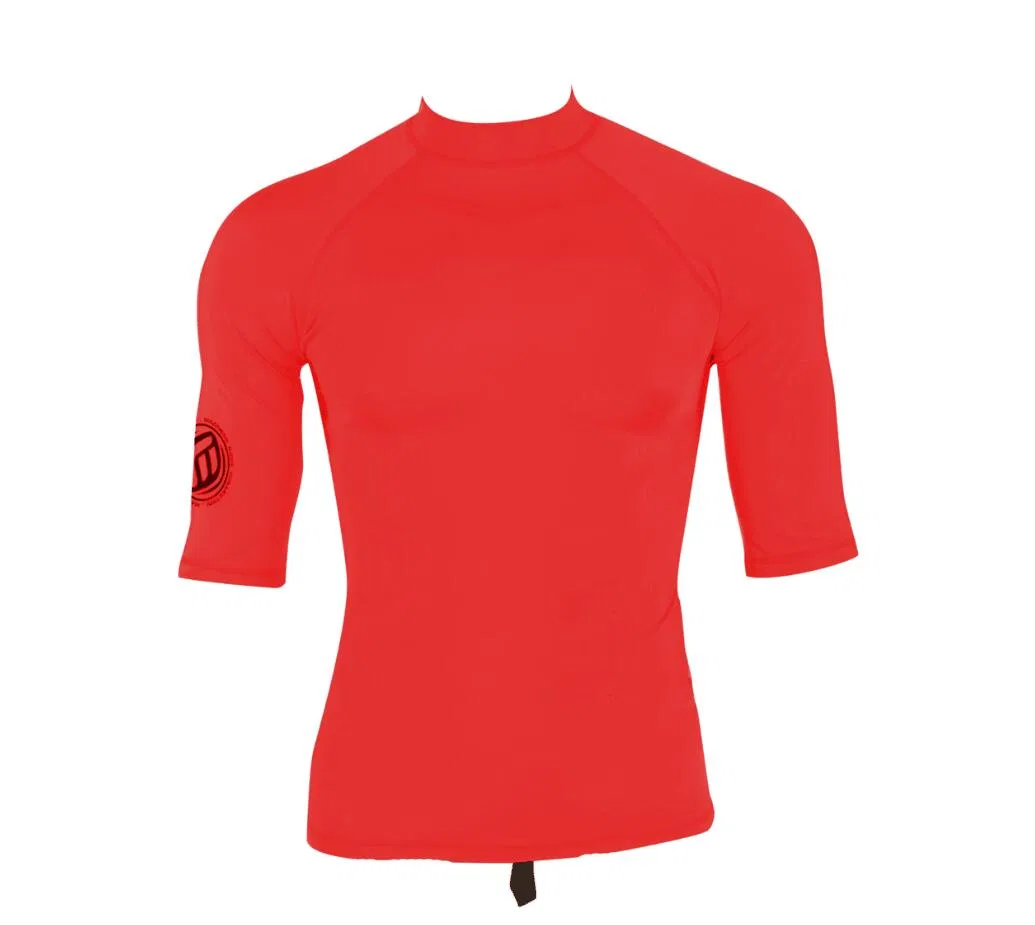 Детская футболка для серфинга с принтом Colorblock - UV-Shirt S/S UPF 50 Surf Baby Mdns, Rot