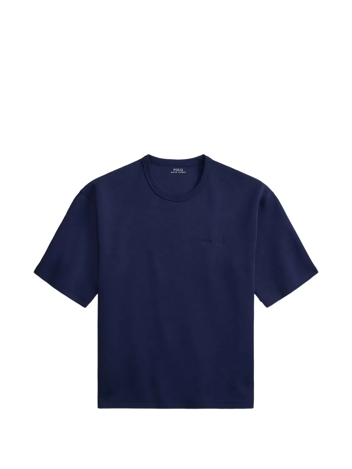 Футболка с вышивкой, синяя Polo Ralph Lauren, синий