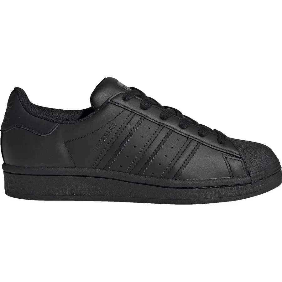 Кеды с шнуровкой Superstar Originals FU7713 adidas, Черный — фото 2