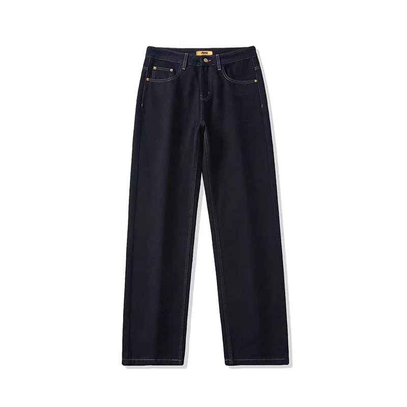 Детские джинсы прямого кроя с зауженным низом, модель Thin Straight Fit, Jeep, Snow Blue