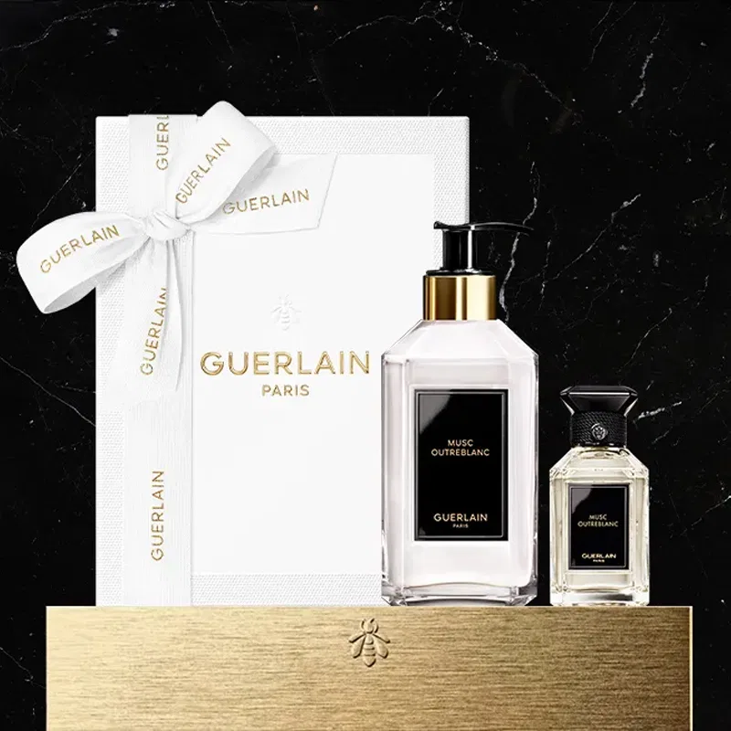 Женский набор парфюмерии Guerlain Aqua Allegoria Musk, 100 мл + 50 мл, GUERLAIN, Белый — фото 4