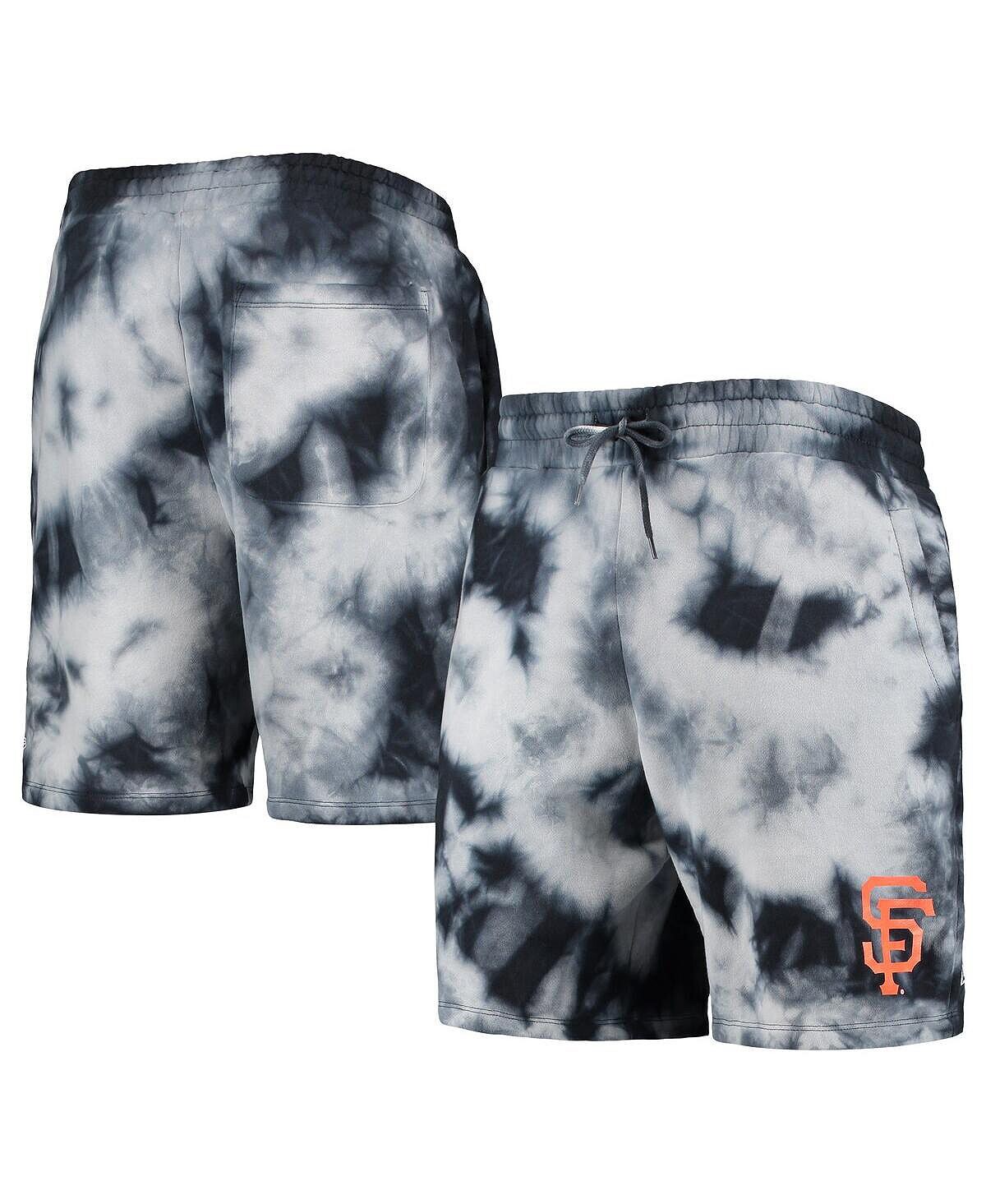 

Мужские черные шорты san francisco giants team с краской New Era, черный