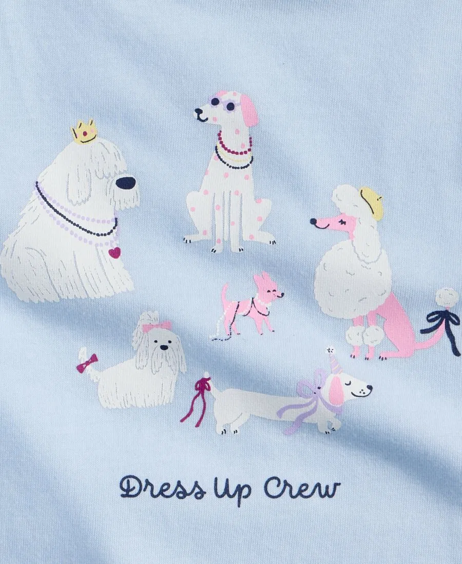 Футболка с принтом Dress Up Dogs Epic Threads, True Light Blue — фото 3
