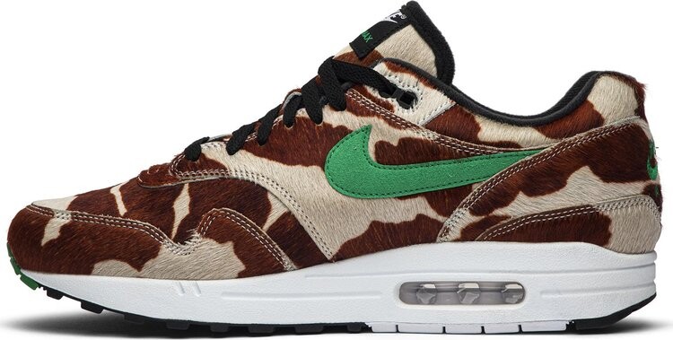 Кроссовки Nike Atmos x Air Max 1 DLX 'Animal Pack - Giraffe', коричневый — фото 4