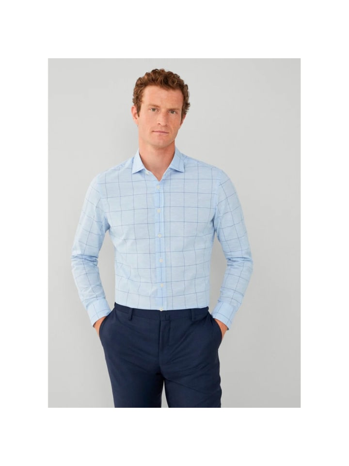 

Рубашка Hackett London, синий
