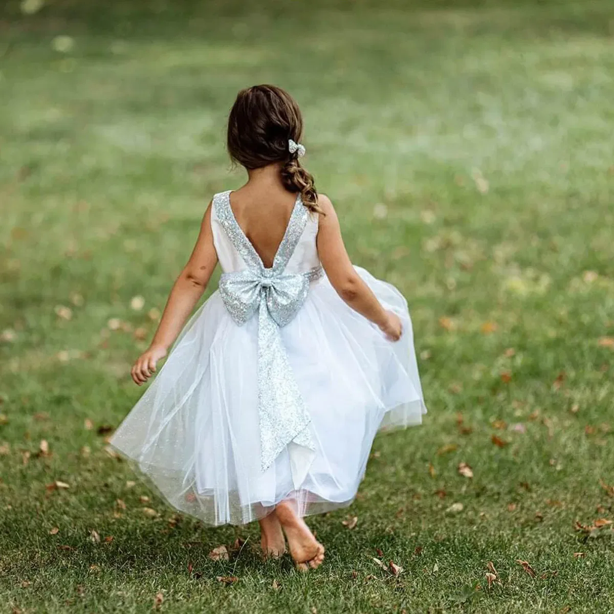Платье Belle of the Ball Uk Flower Girl Boutique, White — фото 2