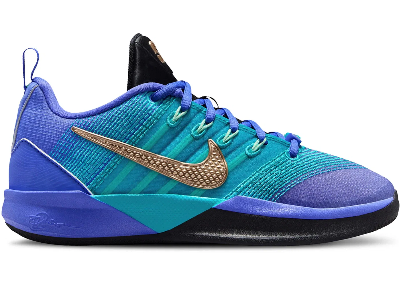 Детские кроссовки с длинным шнурком Nike Sabrina 3 Nike, Sapphire/Blue/Dusty Cactus