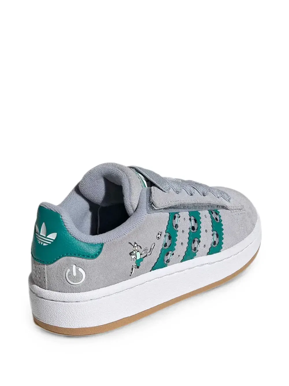 Кроссовки X Disney Campus 00s Adidas Kids, серый — фото 2