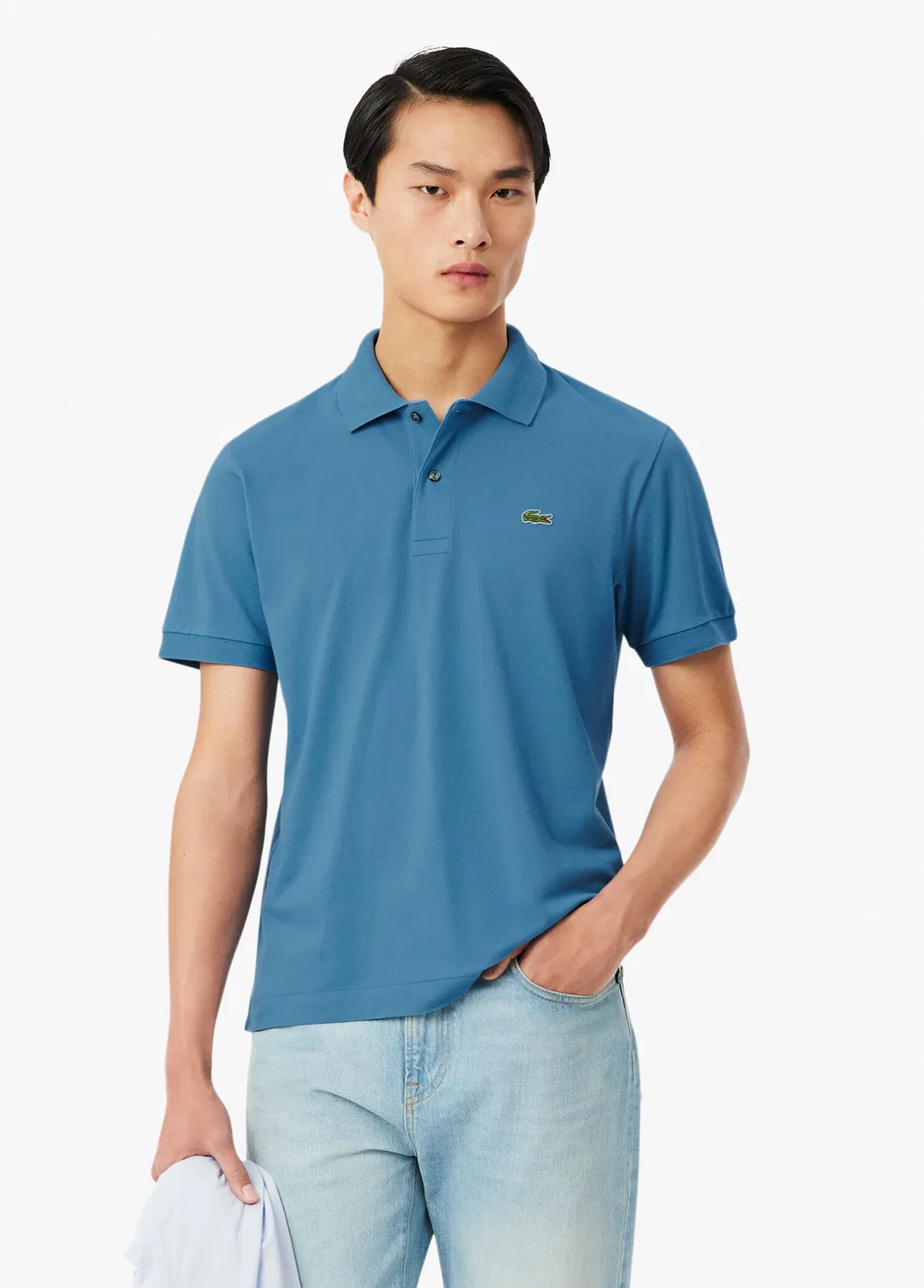 Поло Lacoste L.12.12 Classic Fit, Mavi-JBK — фото 2
