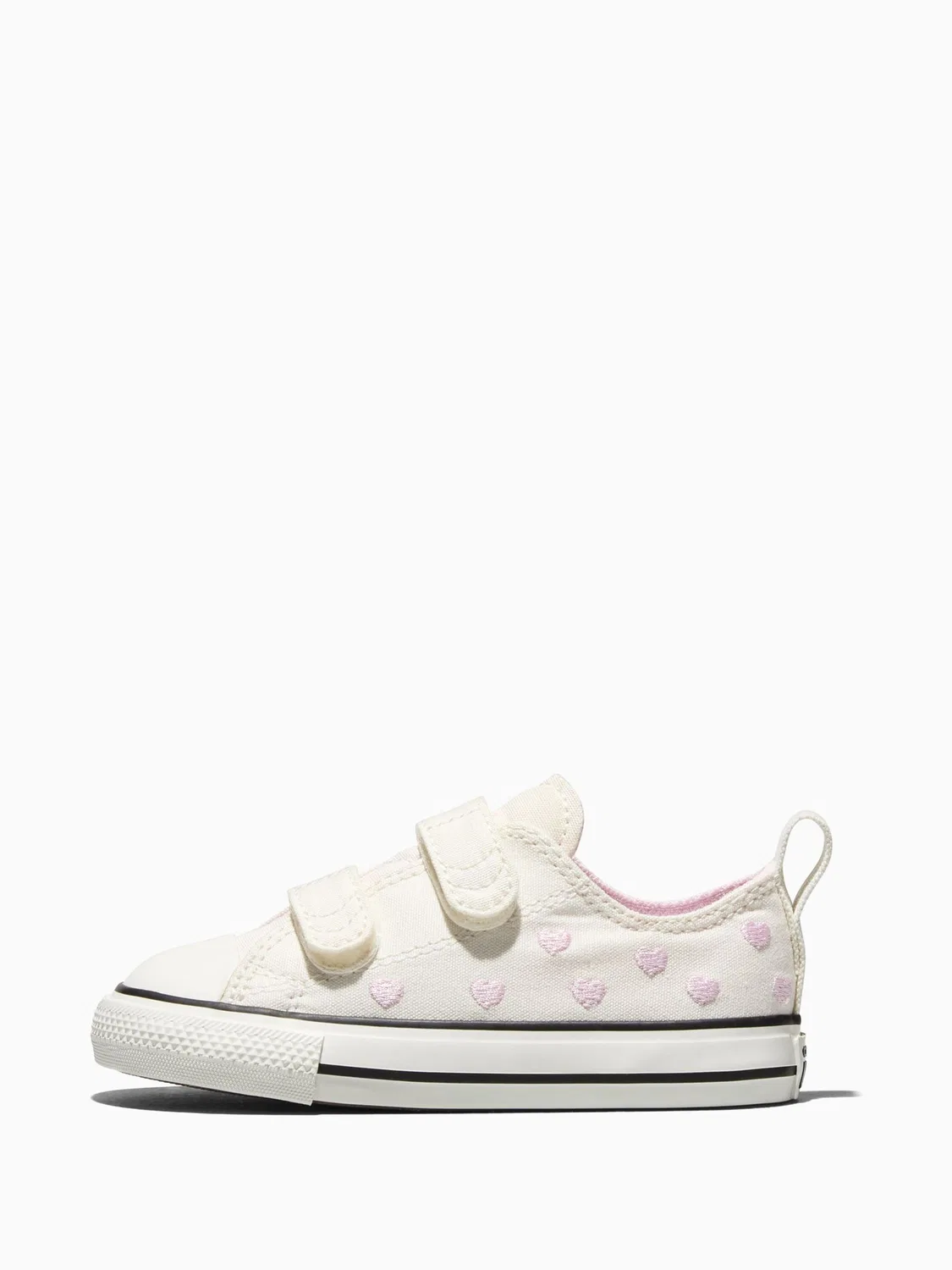 Кроссовки детские Converse Chuck Taylor Heart 1V, белый — фото 3