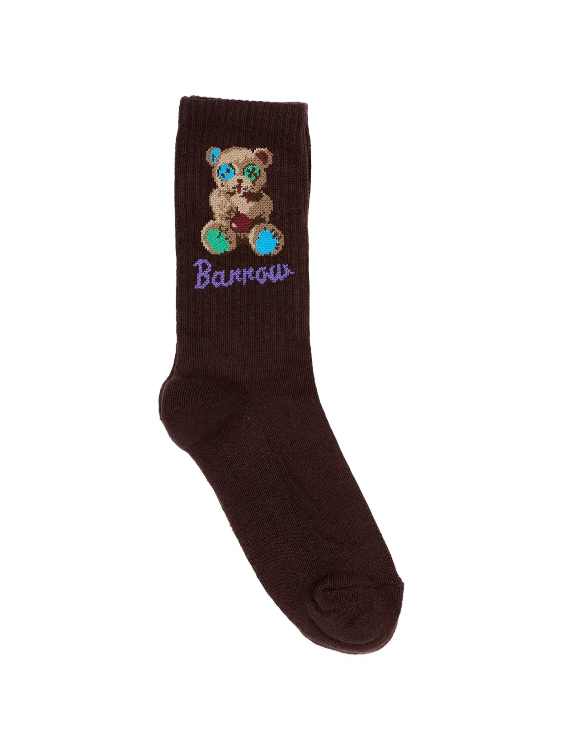 Носки с принтом Barrow Kids, коричневый