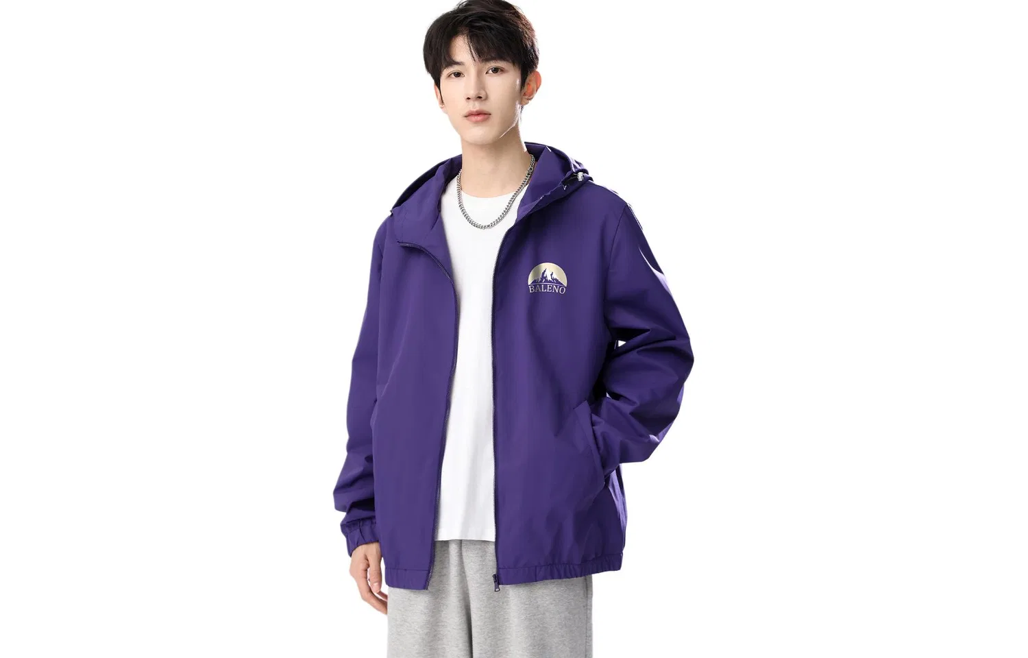 Детская куртка с капюшоном BALENO, Purple