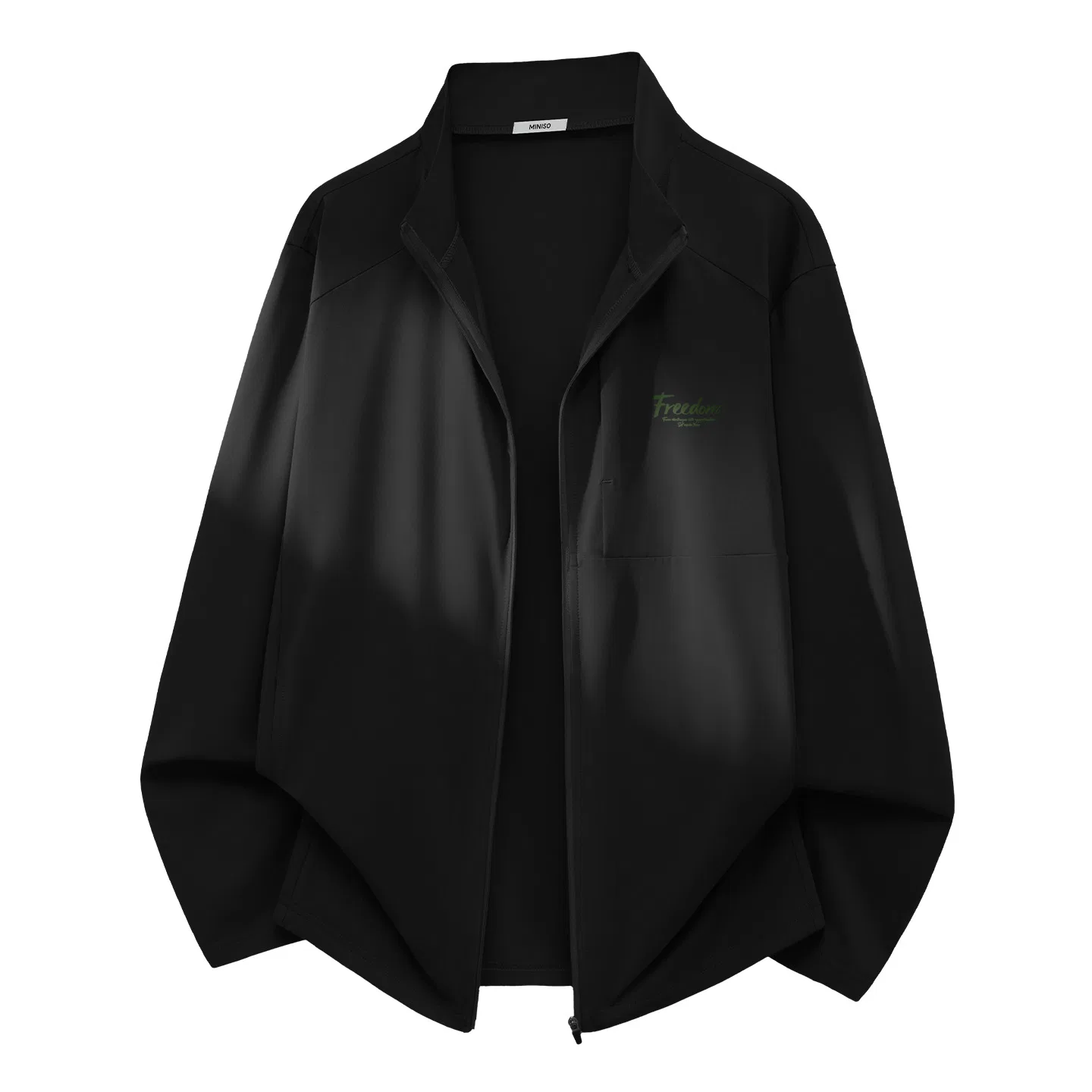 Детская ветровка UPF300+ MINISO, Black (Ma Green Horse Youth Chest Logo)